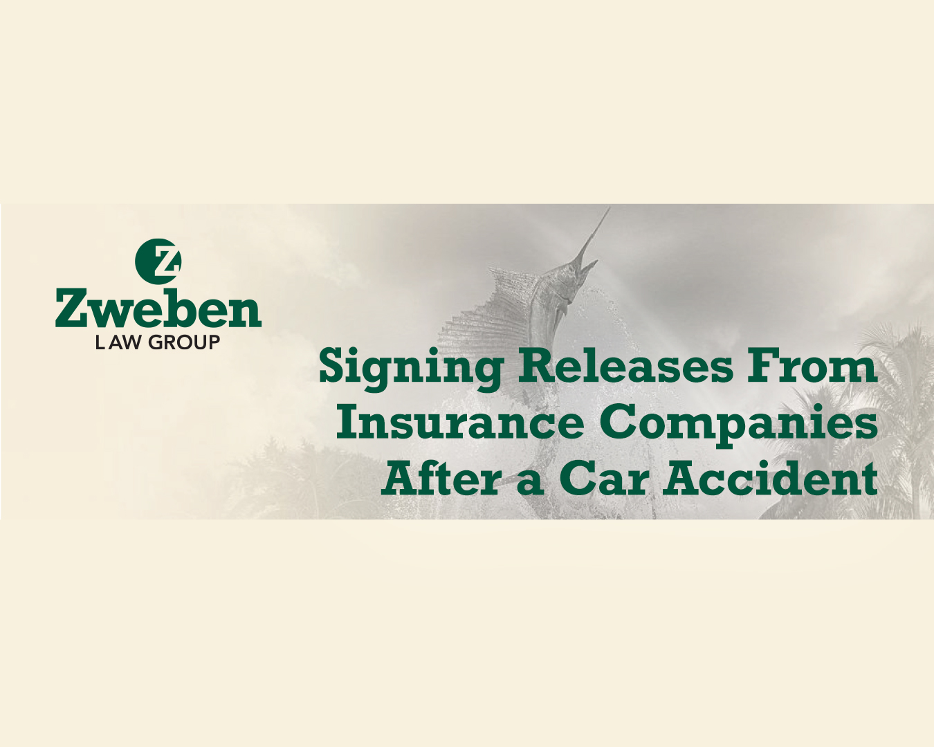 Signing Releases From Insurance Companies After a Car Accident