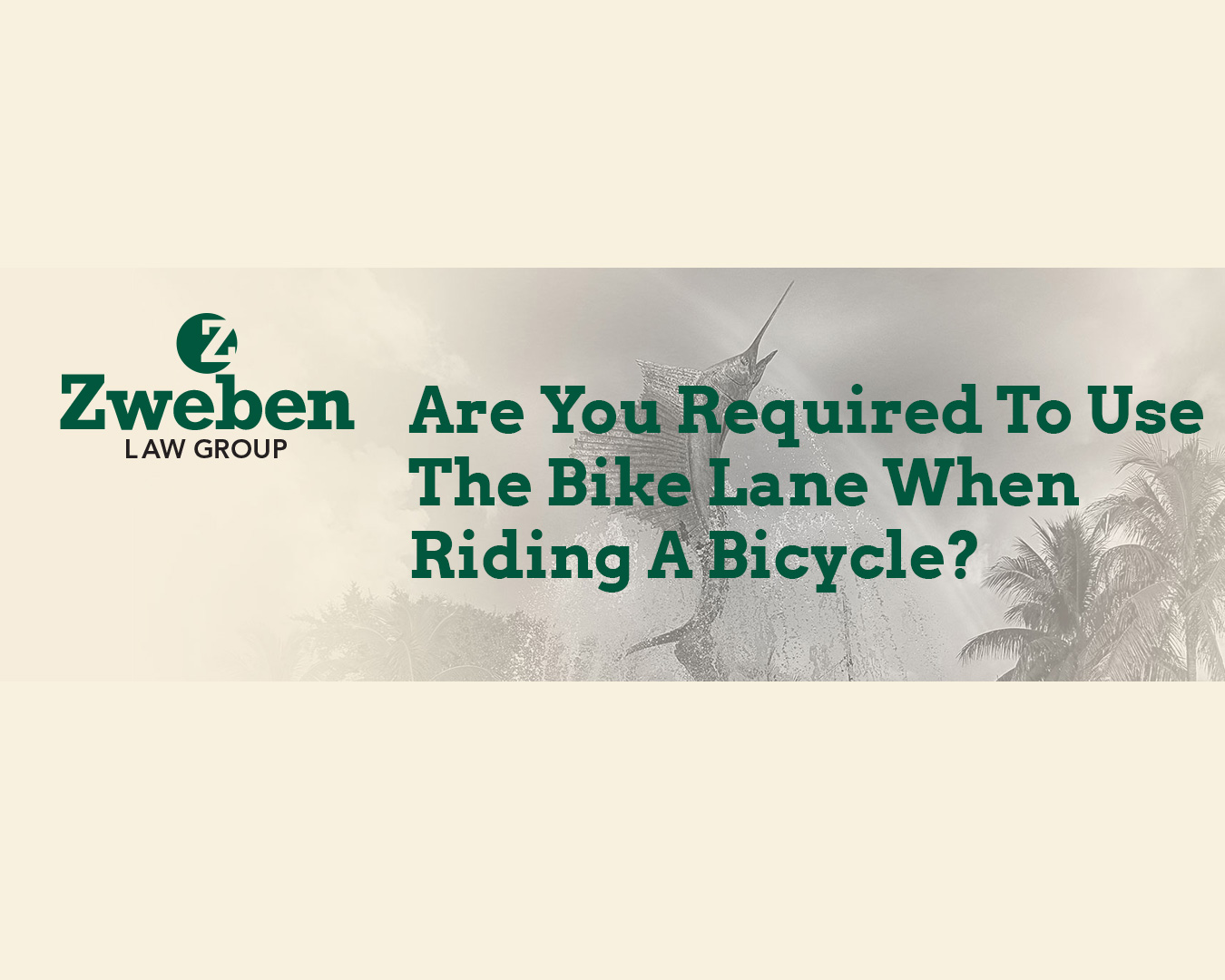 are you required to use the bike lane when riding a bicycle