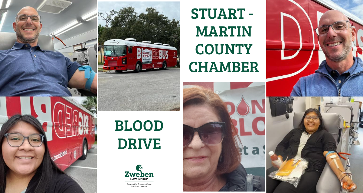 Zweben Law Group Blood Drive